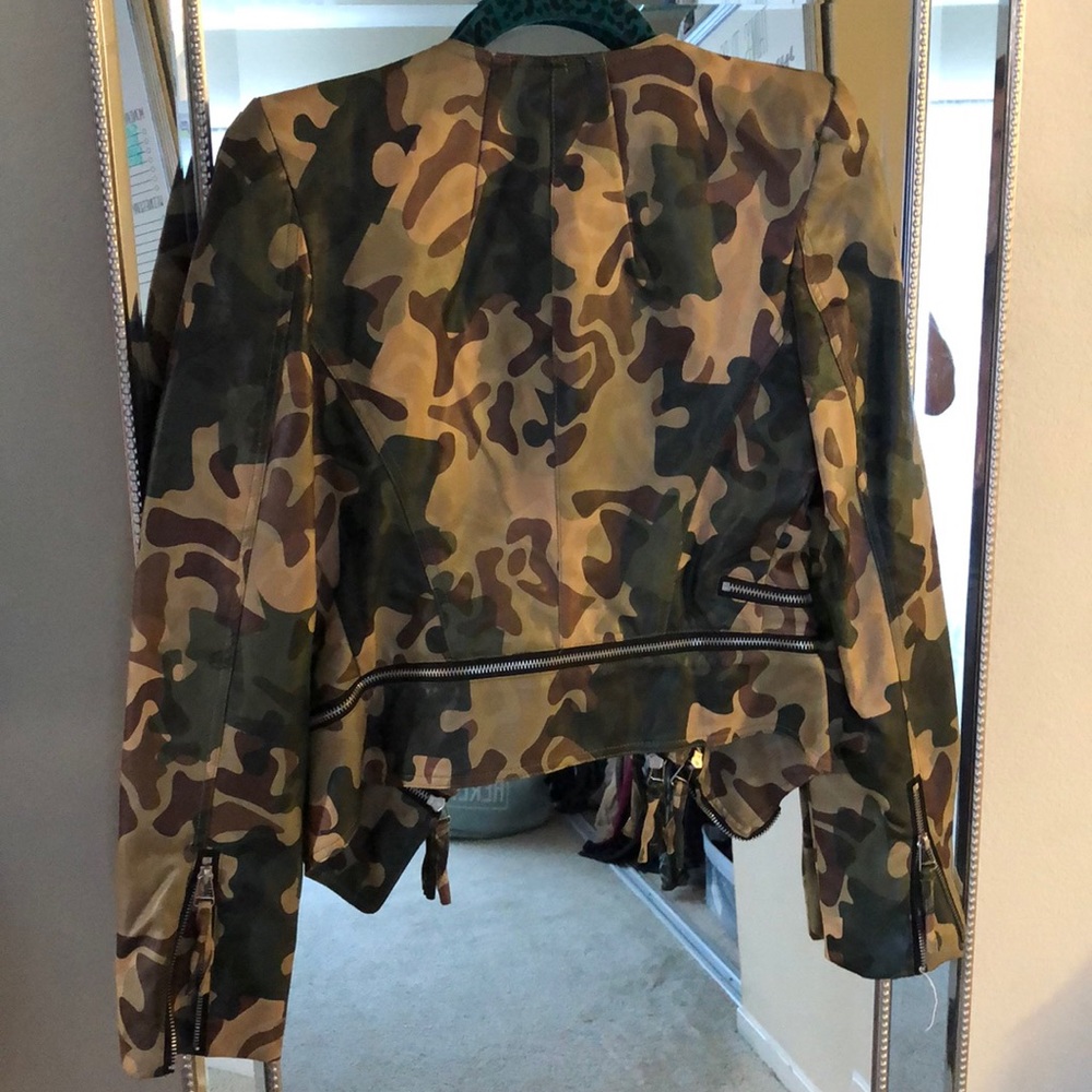 TOV vegan leather camp moto jacket - Picture 7 of 7